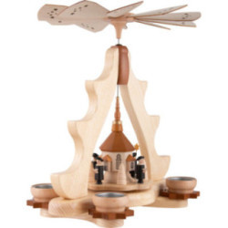 1-Tier Pyramid - Seiffen Church - 36 cm / 14 inch