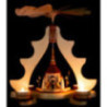 1-Tier Pyramid - Seiffen Church - 36 cm / 14 inch