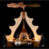 1-Tier Pyramid - Seiffen Church - 36 cm / 14 inch