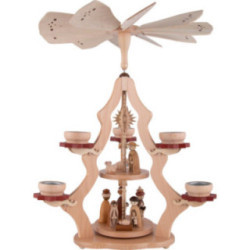 2-stöckige Pyramide Christi Geburt - 47 cm