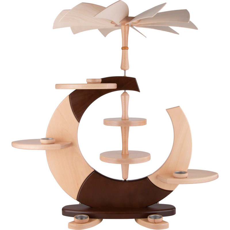 2-Tier Pyramid - "Open Circle" - Blank - 74 cm / 29 inch