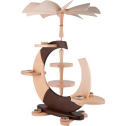 2-Tier Pyramid - "Open Circle" - Blank - 74 cm / 29 inch