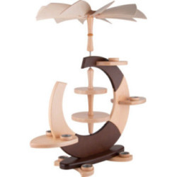 2-Tier Pyramid - "Open Circle" - Blank - 74 cm / 29 inch