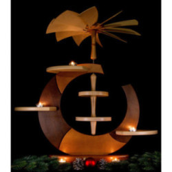 2-Tier Pyramid - "Open Circle" - Blank - 74 cm / 29 inch