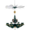 1-Tier Hanging Pyramid - Miners, Green - 47 cm / 18.5 inch