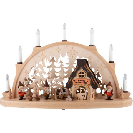 Candle Arch - Dwarves' Workshop - 53x33 cm / 20.9x13 inch