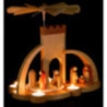 1-stöckige Pyramide Christi Geburt - modern - 33 cm