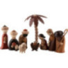 Nativity Set of 9 Pieces - Nativity Scene - 19 cm / 7.5 inch