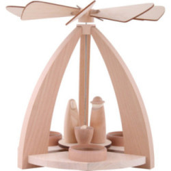 1-Tier Pyramid - Nativity Scene - 27 cm / 10.7 inch