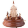 Electronic Music Box - Historical Scene in Front of Church of Our Lady - 21 cm / 8 inch
