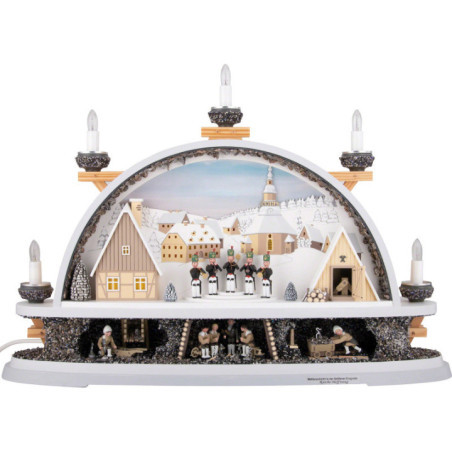 Candle Arch - Mettenschicht - Limited by Klaus Kolbe - 57x40x12,5 cm / 22.5x15.5x5.0 inch