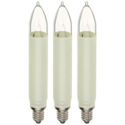 Kleinschaftkerze - Sockel E10 - 14-16V/3W