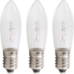 Rippled Bulb - E10 Socket - 12V/3W