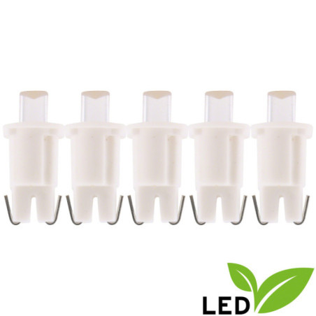LED Pan Head Bulb - Warm White - 3V/0.048W