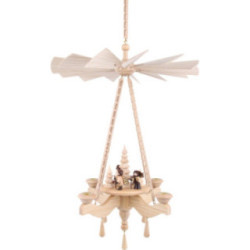 1-Tier Hanging Pyramid Forest People - 65x42 cm / 25.6x16.5 inch