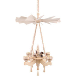 1-Tier Hanging Pyramid Forest People - 65x42 cm / 25.6x16.5 inch