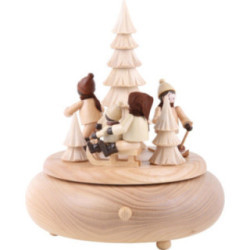Spieldose Wintersport - 16x19 cm