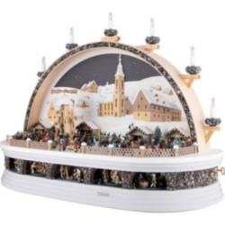 Candle Arch - Christmas Market at the Mine of Molch - Limited Edition - 74x28x58 cm / 29x11x23 inch