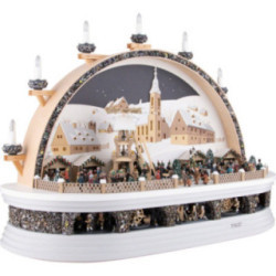 Candle Arch - Christmas Market at the Mine of Molch - Limited Edition - 74x28x58 cm / 29x11x23 inch