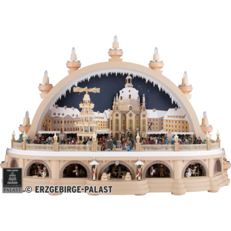 Candle Arch - Christmas Market of Dresden - 2nd Limited Edition - 81x31x52 cm / 32x12x20 inch
