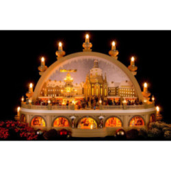 Candle Arch - Christmas Market of Dresden - 2nd Limited Edition - 81x31x52 cm / 32x12x20 inch