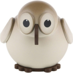 Kugelfigur Eule bunt - 6 cm