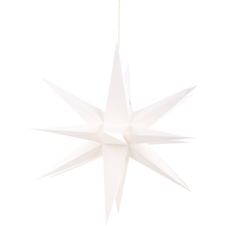 Annaberg Folded Star for Indoor White - 35 cm / 13.8 inch