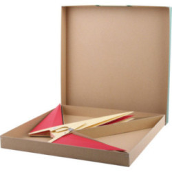 Annaberg Folded Star for Indoor with Red-Yellow Tips - 35 cm / 13.8 inch