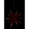 Annaberger Faltstern für Innen rot-gelb - 58 cm
