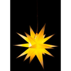 Annaberg Folded Star for Indoor Yellow-White - 58 cm / 22.8 inch