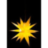 Annaberg Folded Star for Indoor Yellow-White - 58 cm / 22.8 inch