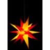 Annaberg Folded Star for Indoor with Red-Yellow Tips - 58 cm / 22.8 inch