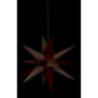 Annaberger Faltstern für Innen mit rot-weißen Spitzen - 58 cm