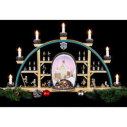 Schwibbogen Freiberger Dom - 70x40 cm