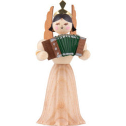 Angel with Accordion - 7 cm / 2.8 inch