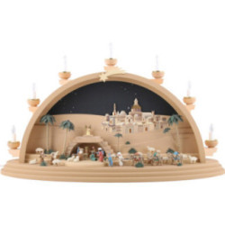 Candle Arch - The Nativity - 75x42x20 cm / 29.5x16.5x7.8 inch