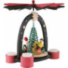 1-Tier Pyramid - Horsemen - 26 cm / 10.2 inch
