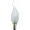 Windstoßlampe gefrostet - Sockel E14 - 230V/15W