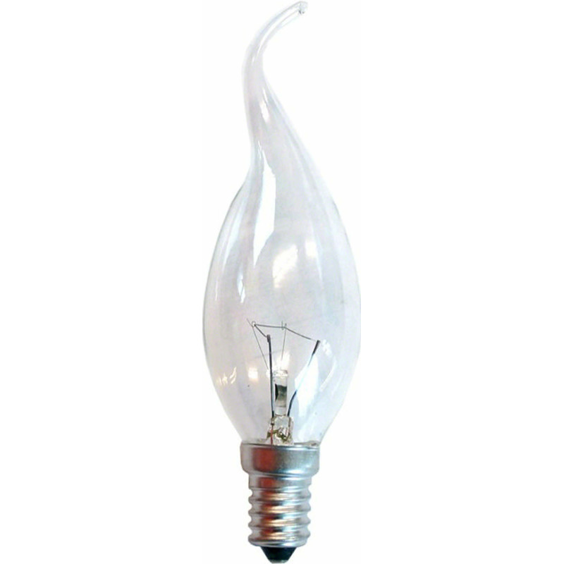 Flurry Lamp Clear - E14 Socket - 230V/15W