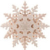 Window Pictures Snow Crystal (2) - 29 cm / 11.4 inch