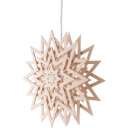 Window Picture - Christmasstar - 28 cm / 11 inch