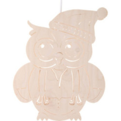 Fensterbild Eule - 28 cm