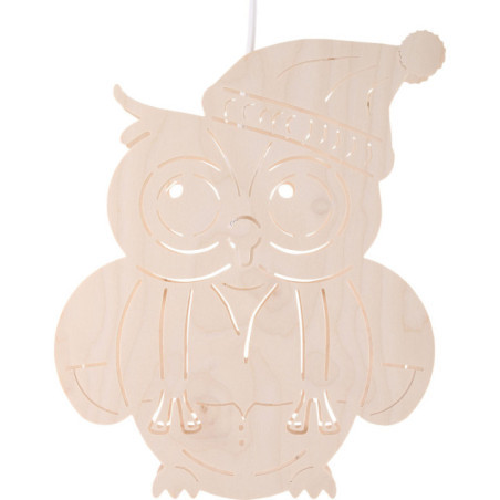 Window Picture - Owl - 28 cm / 11 inch