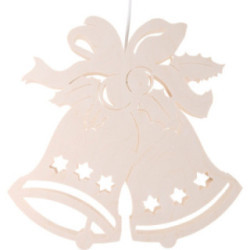 Window Picture - Bell with Bow 32 cm / 12.5 inch