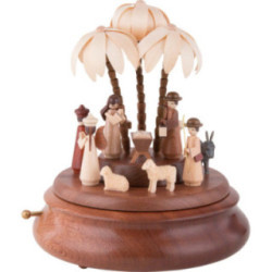 Electronic Music Box - Nativity - 23 cm / 9 inch