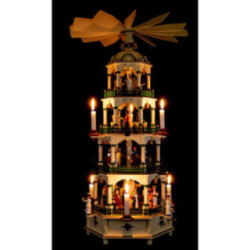 4-Tier Pyramid - Nativity Scene with Musical Mechanism - 70 cm / 27.6 inch