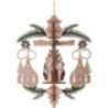 Tree Ornament - Miner, Angel and Horse Rider - 13 cm / 5.1 inch
