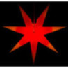 Window Star - Red - Yellow - 53 cm / 20.9 inch