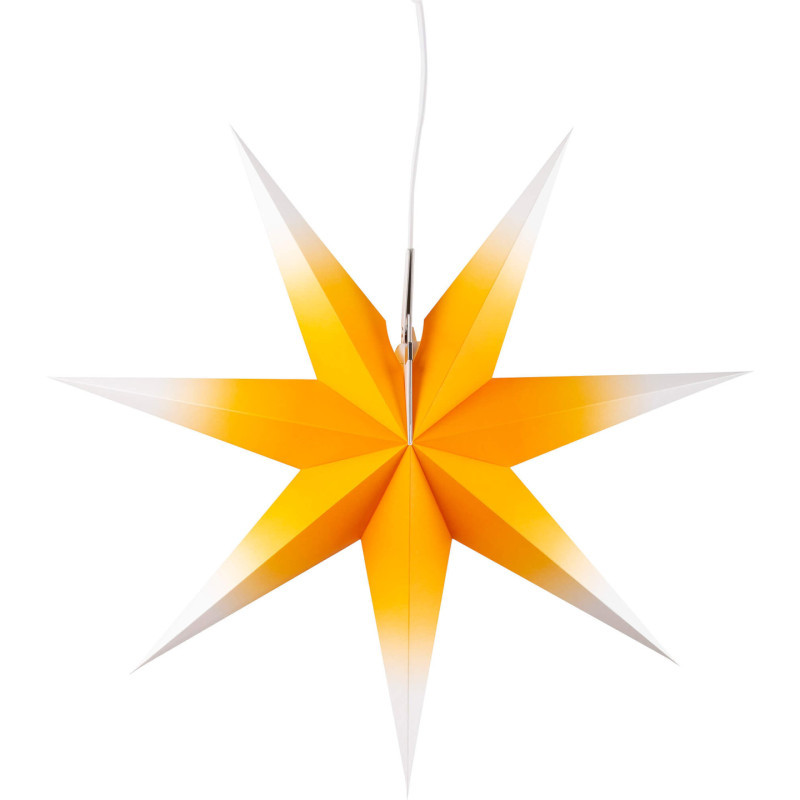 Window Star - Yellow - White - 53 cm / 20.9 inch