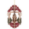 Tree Ornament - Candle Miner, Angel and Smoker - 15,3 cm / 6 inch